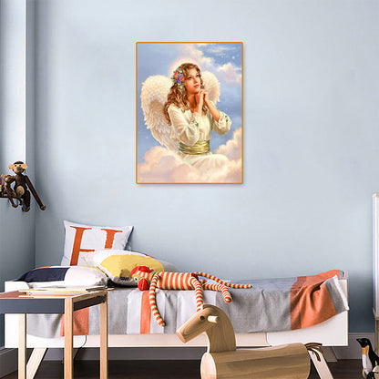 Angel - Full Round Drill Diamond Painting 30*40CM