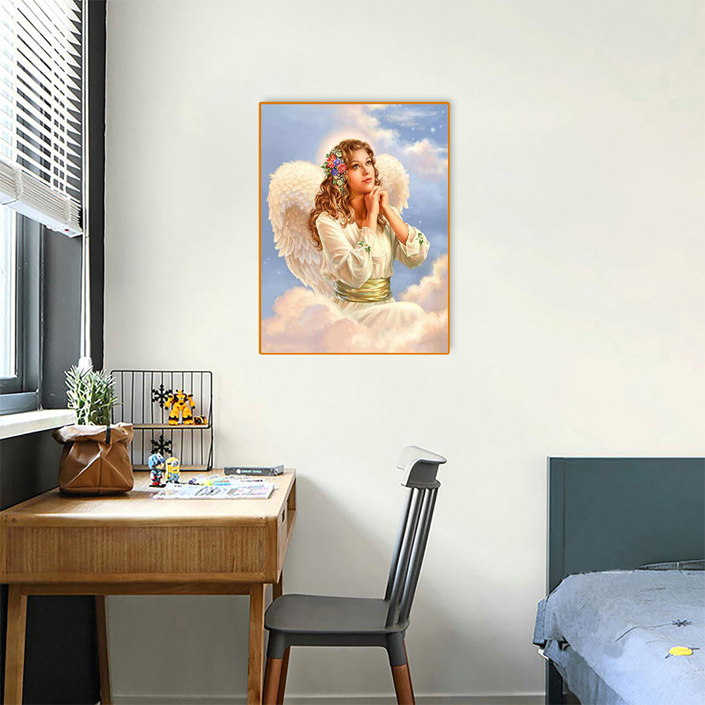 Angel - Full Round Drill Diamond Painting 30*40CM