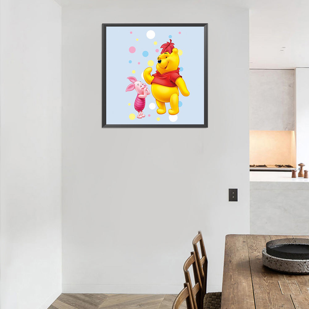 Winnie The Pooh - Full Round Drill Diamond Painting 30*30CM