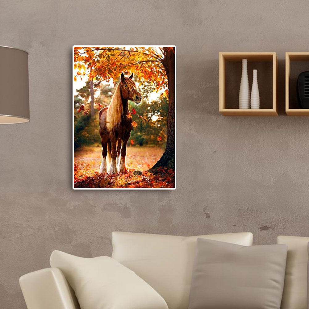 Horse - Full Round Drill Diamond Painting 50*60CM