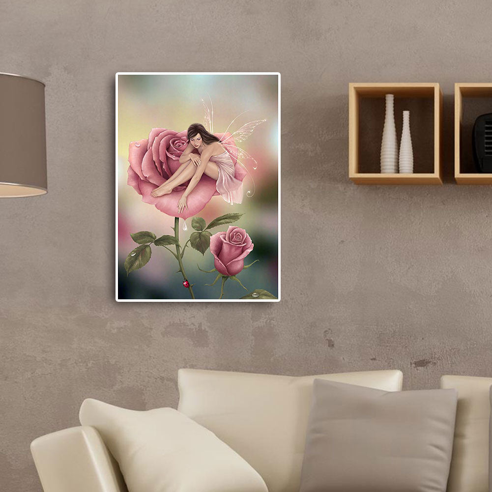 Rose - Full Round Drill Diamond Painting 50*60CM