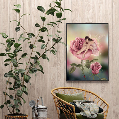 Rose - Full Round Drill Diamond Painting 50*60CM