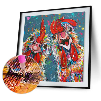 Chick - Full Round Drill Diamond Painting 40*40CM