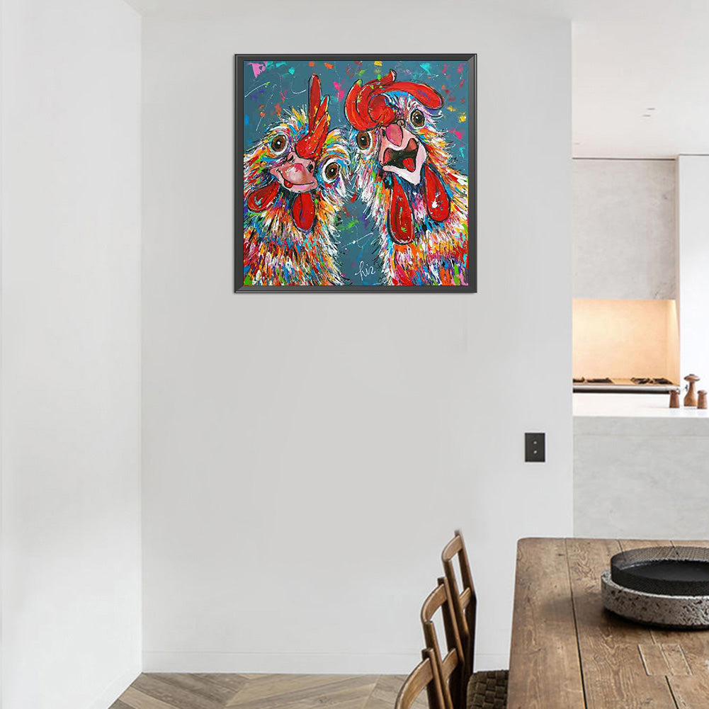 Chick - Full Round Drill Diamond Painting 40*40CM