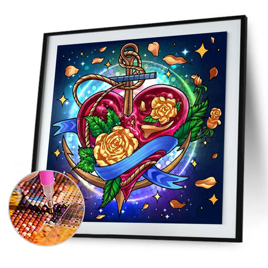 Love - Full Round Drill Diamond Painting 40*40CM