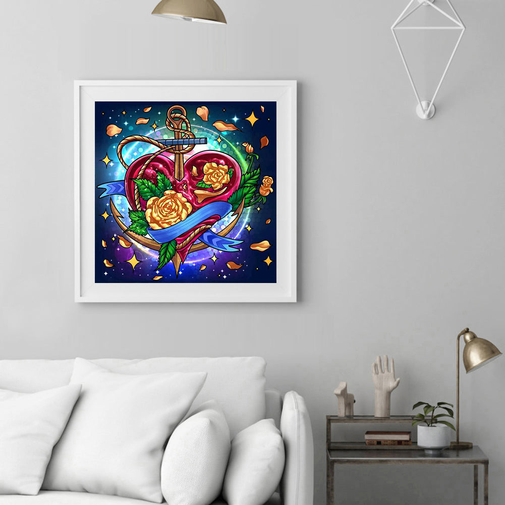 Love - Full Round Drill Diamond Painting 40*40CM