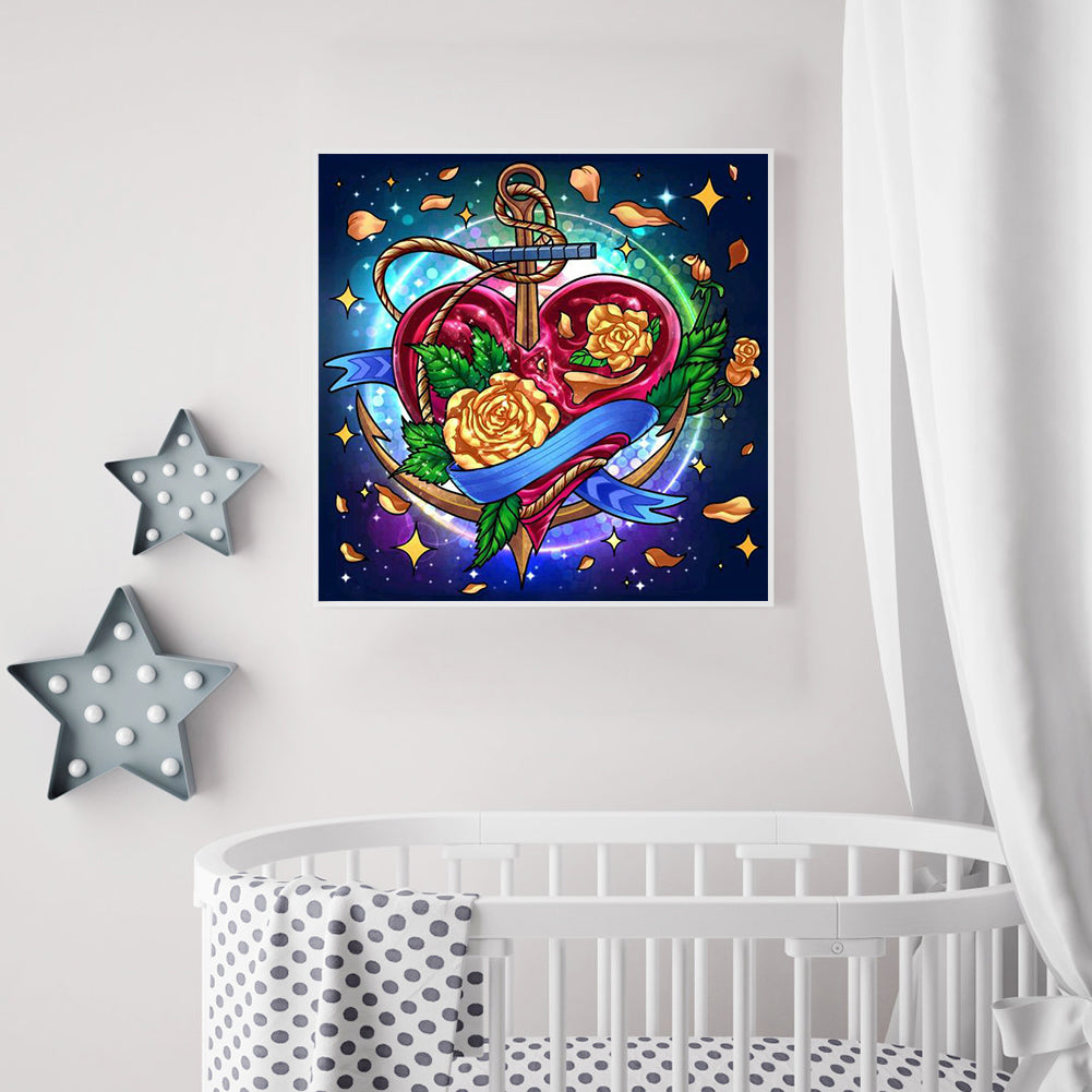 Love - Full Round Drill Diamond Painting 40*40CM