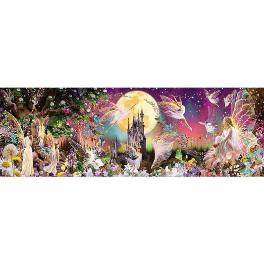 Fairies And Castle - 11CT Counted Cross Stitch 30*90CM