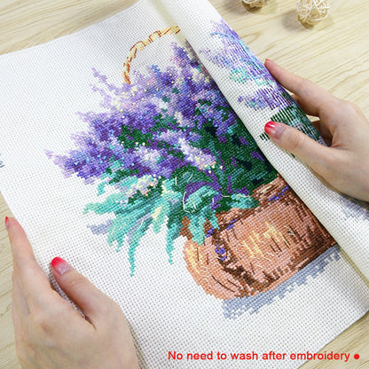 Fairies And Castle - 11CT Counted Cross Stitch 30*90CM