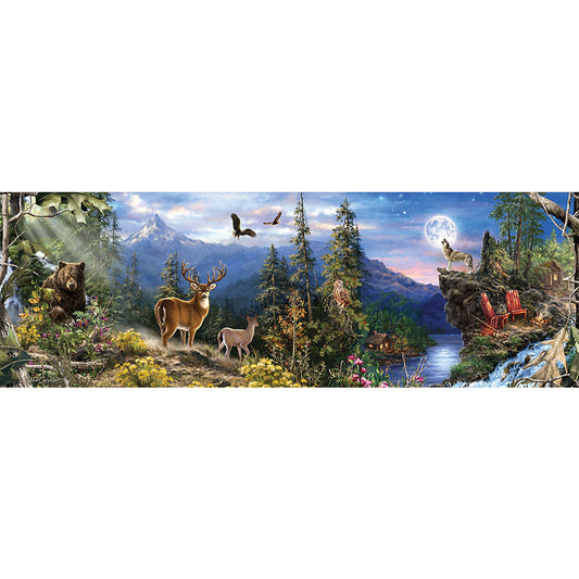 Forest Animals - 11CT Counted Cross Stitch 30*90CM