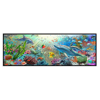 Ocean World - 11CT Counted Cross Stitch 30*90CM