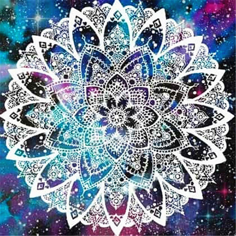 Mandala - Full Round Drill Diamond Painting 30*30CM