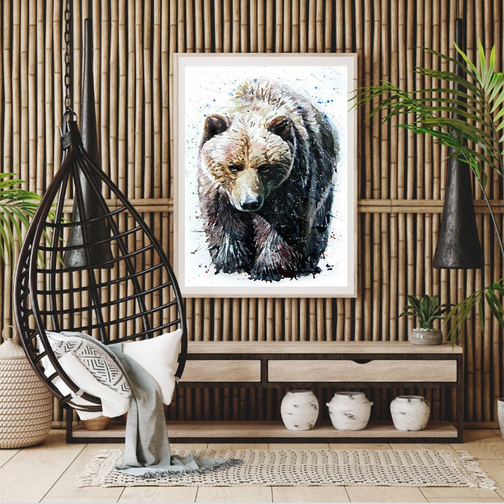 Bear - Full Square Drill Diamond Painting 40*50CM