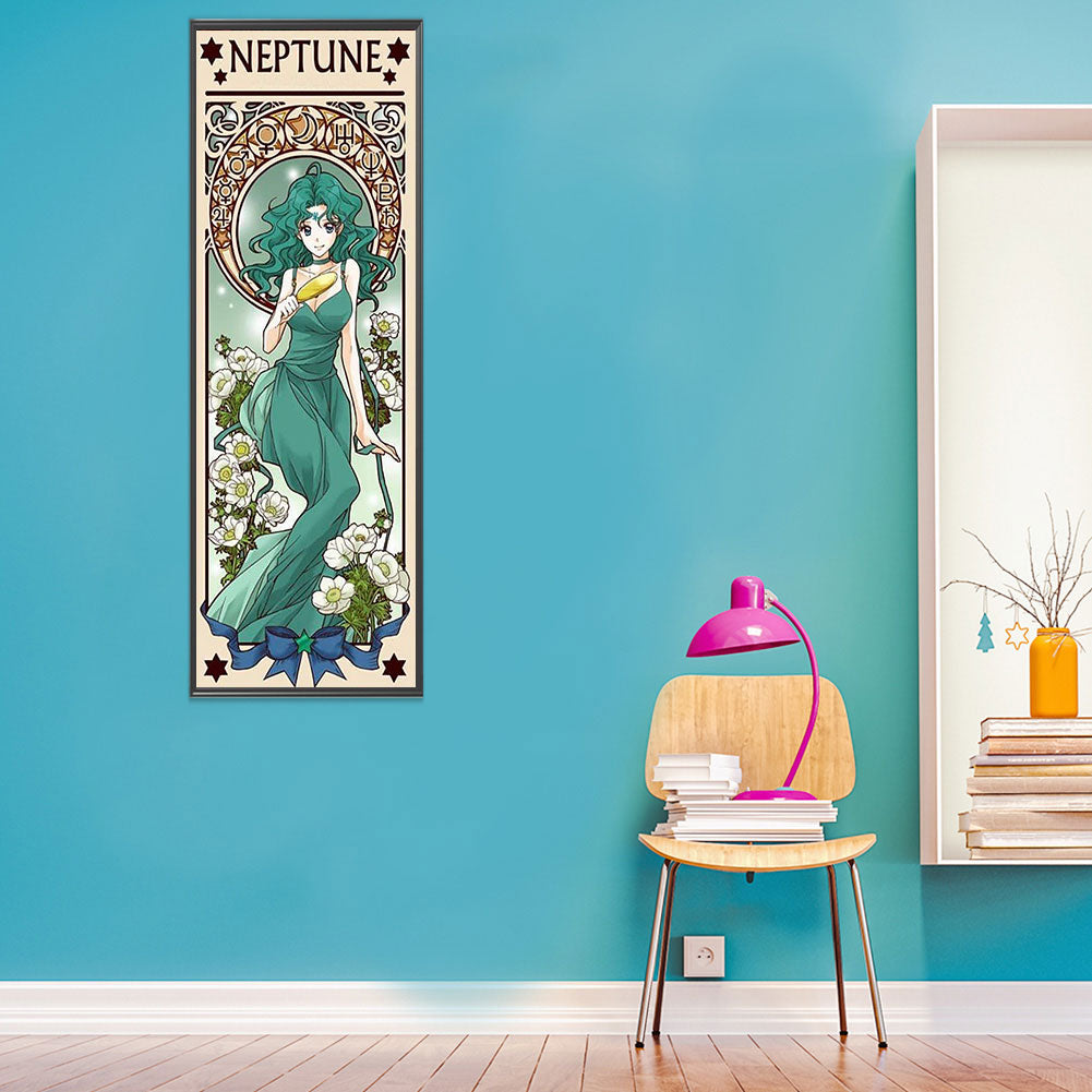 Sailor Moon - Clow Card - 11CT Stamped Cross Stitch 30*82CM