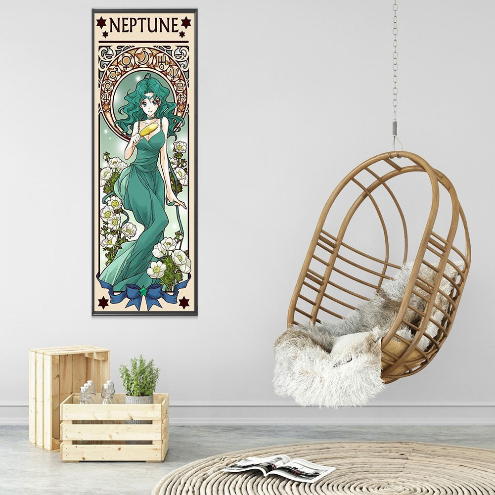 Sailor Moon - Clow Card - 11CT Stamped Cross Stitch 30*82CM