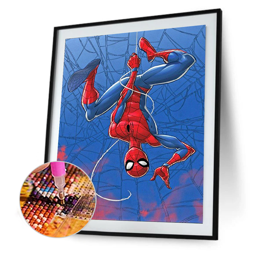 Hero Spiderman - Full Square Drill Diamond Painting 50*60CM