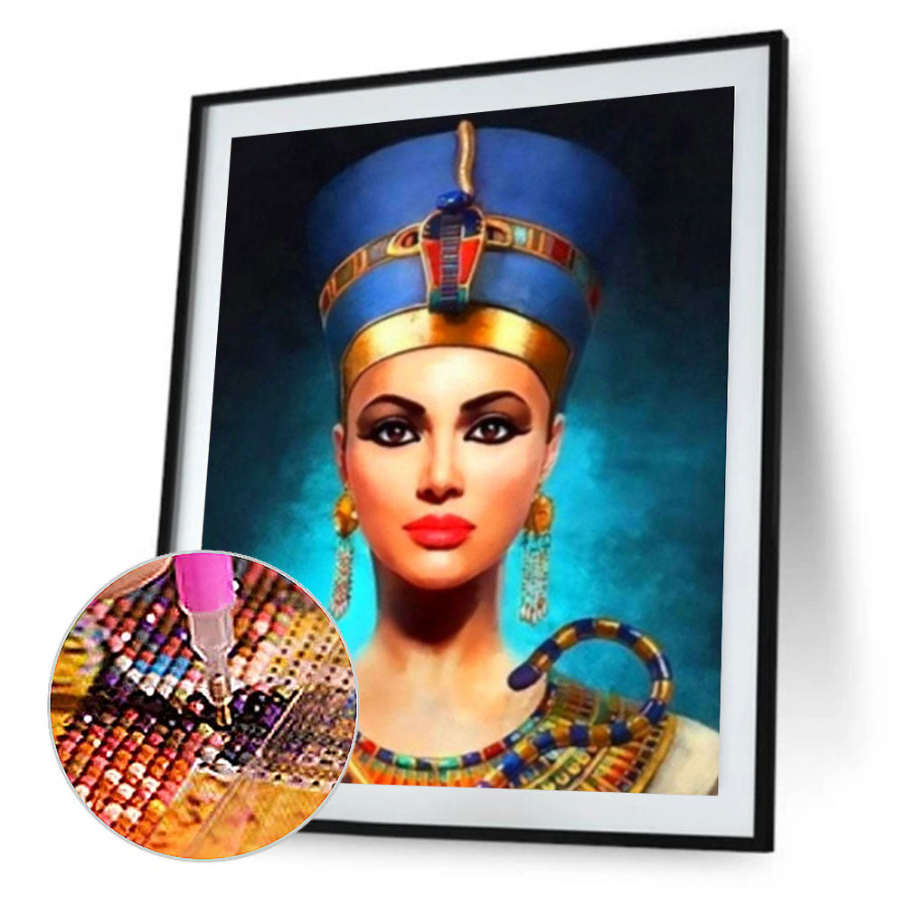 Arab Girl - Full Round Drill Diamond Painting 30*40CM