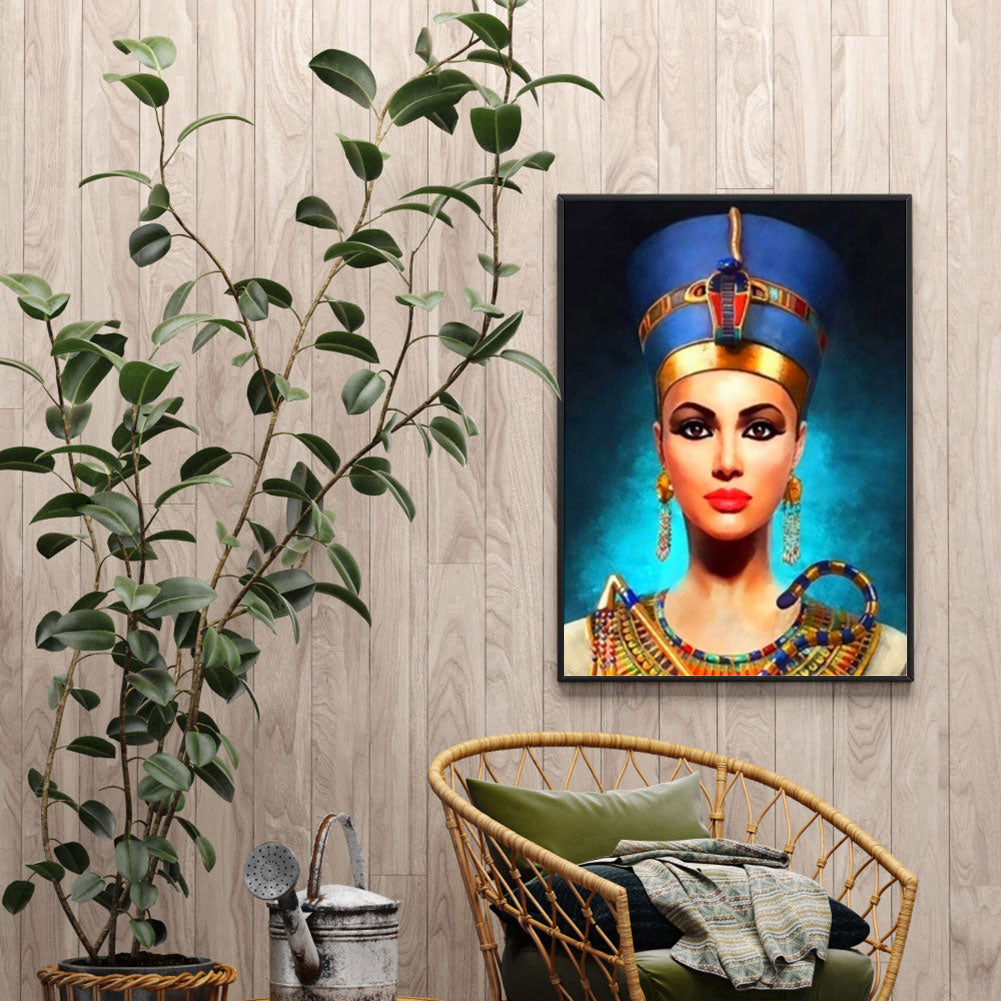 Arab Girl - Full Round Drill Diamond Painting 30*40CM