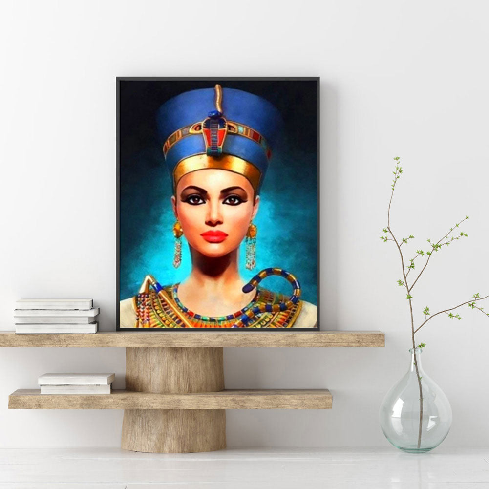 Arab Girl - Full Round Drill Diamond Painting 30*40CM