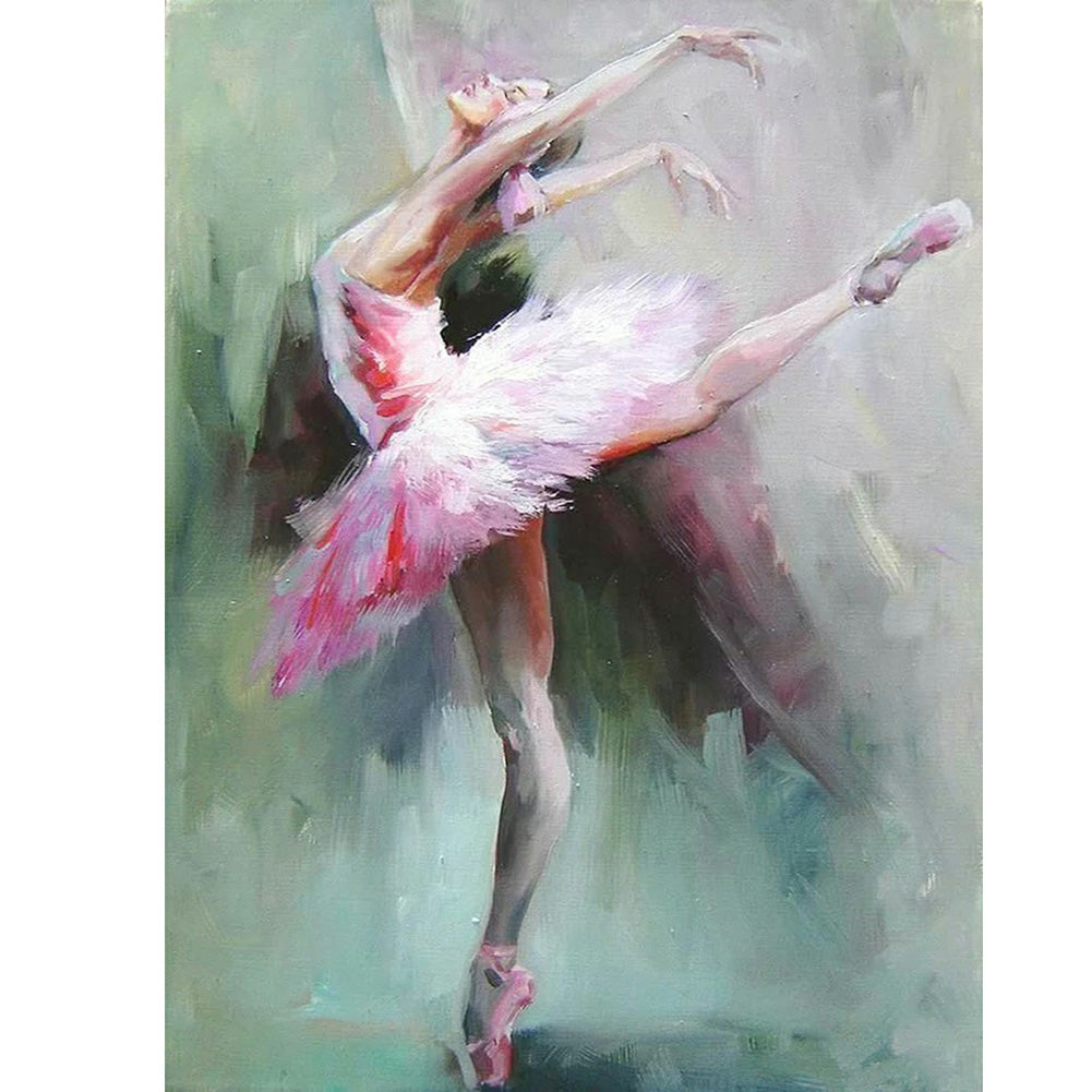 Ballet Girl - Full Square Drill Diamond Painting 30*40CM