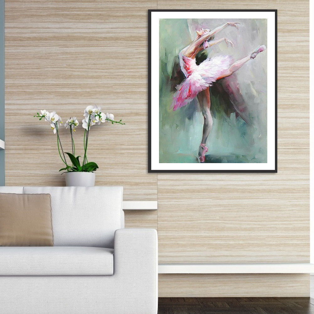 Ballet Girl - Full Square Drill Diamond Painting 30*40CM