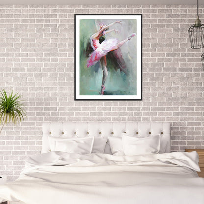 Ballet Girl - Full Square Drill Diamond Painting 30*40CM