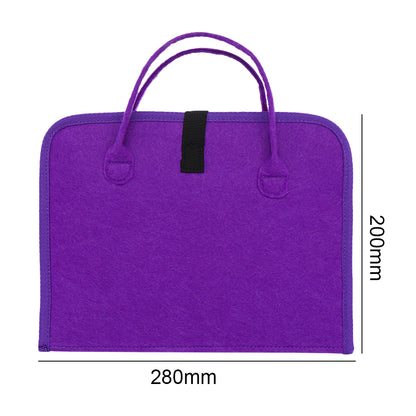18 Pocket Diamond Painting Drill Storage Handbag Felt DIY Mosaic Bead Bags