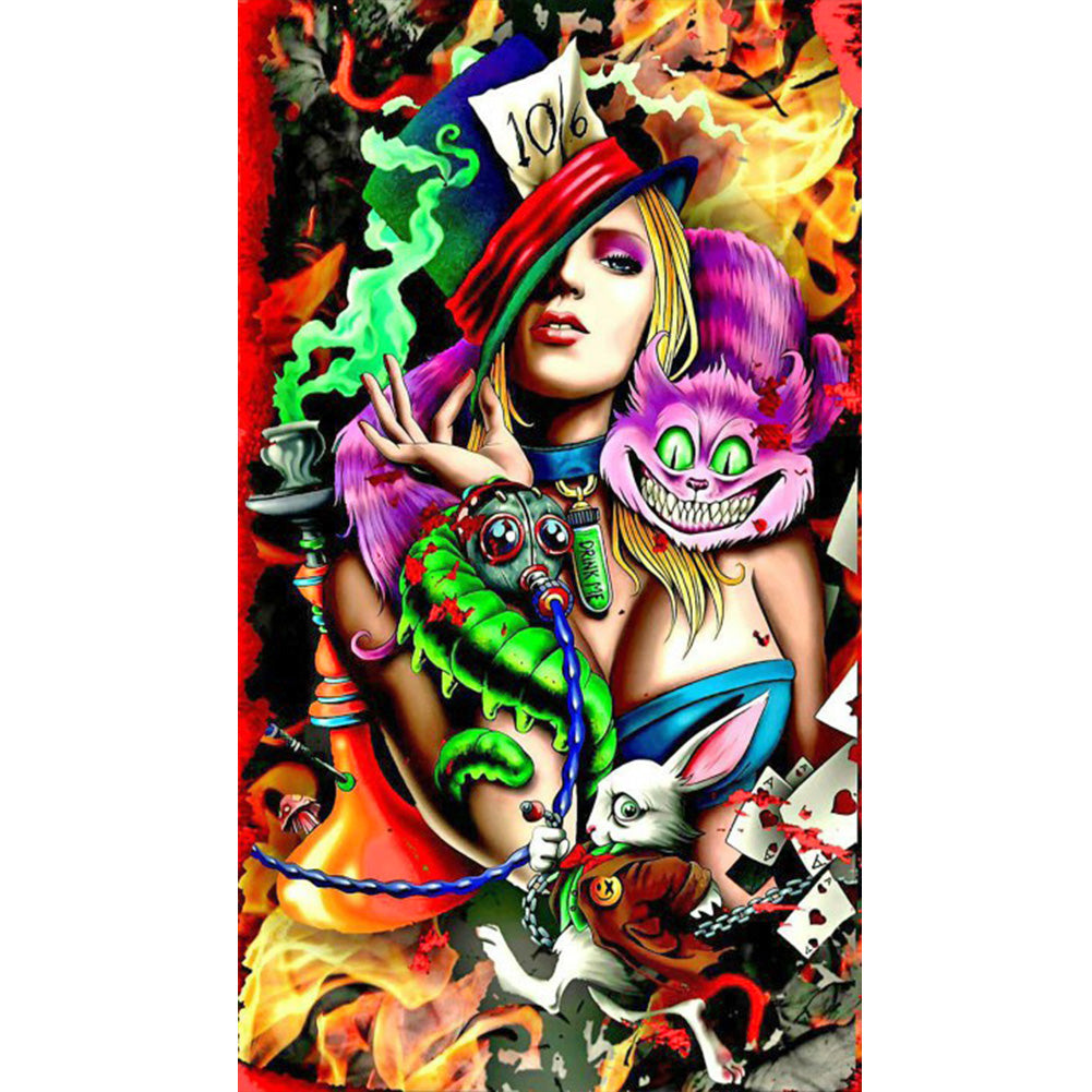 Alice - Full Round Drill Diamond Painting 40*70CM