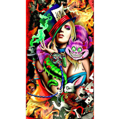 Alice - Full Round Drill Diamond Painting 40*70CM