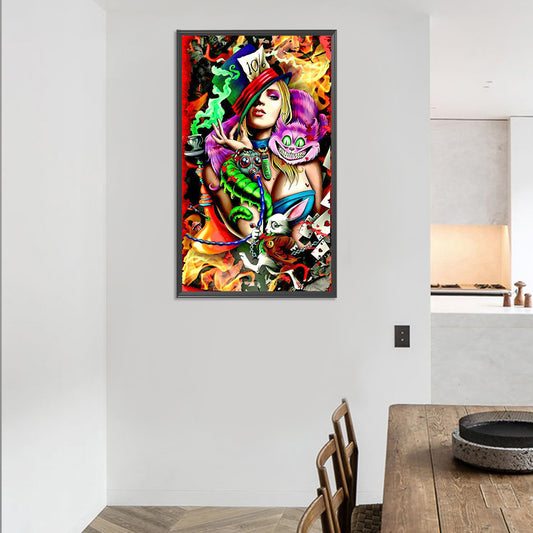 Alice - Full Round Drill Diamond Painting 40*70CM