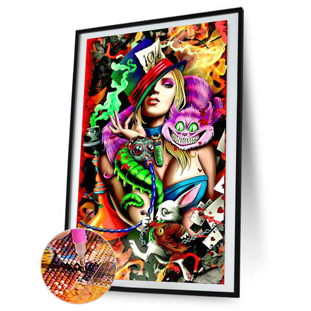 Alice - Full Round Drill Diamond Painting 40*70CM