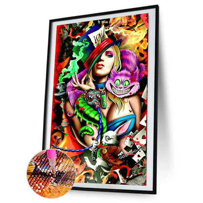 Alice - Full Round Drill Diamond Painting 40*70CM