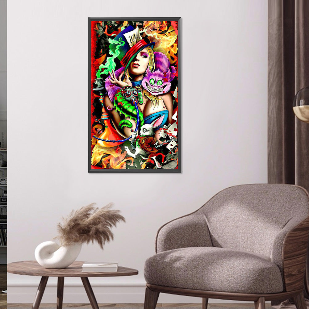 Alice - Full Round Drill Diamond Painting 40*70CM