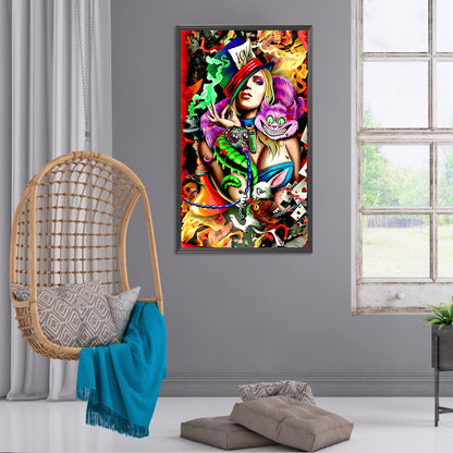 Alice - Full Round Drill Diamond Painting 40*70CM