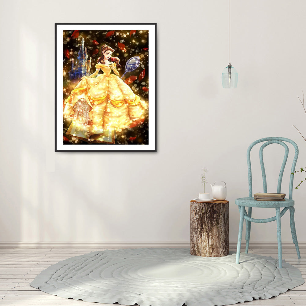 Disney Princess - Full Square Drill Diamond Painting 30*40CM