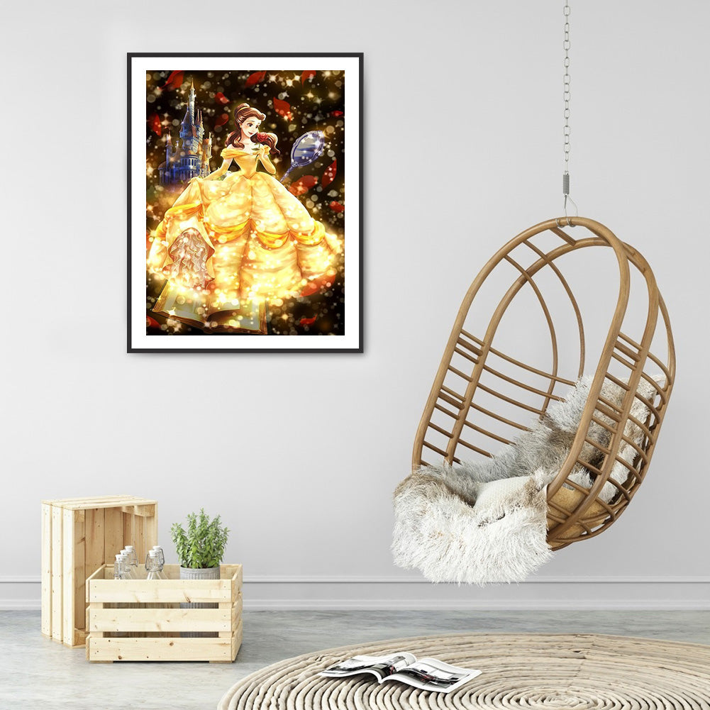 Disney Princess - Full Square Drill Diamond Painting 30*40CM