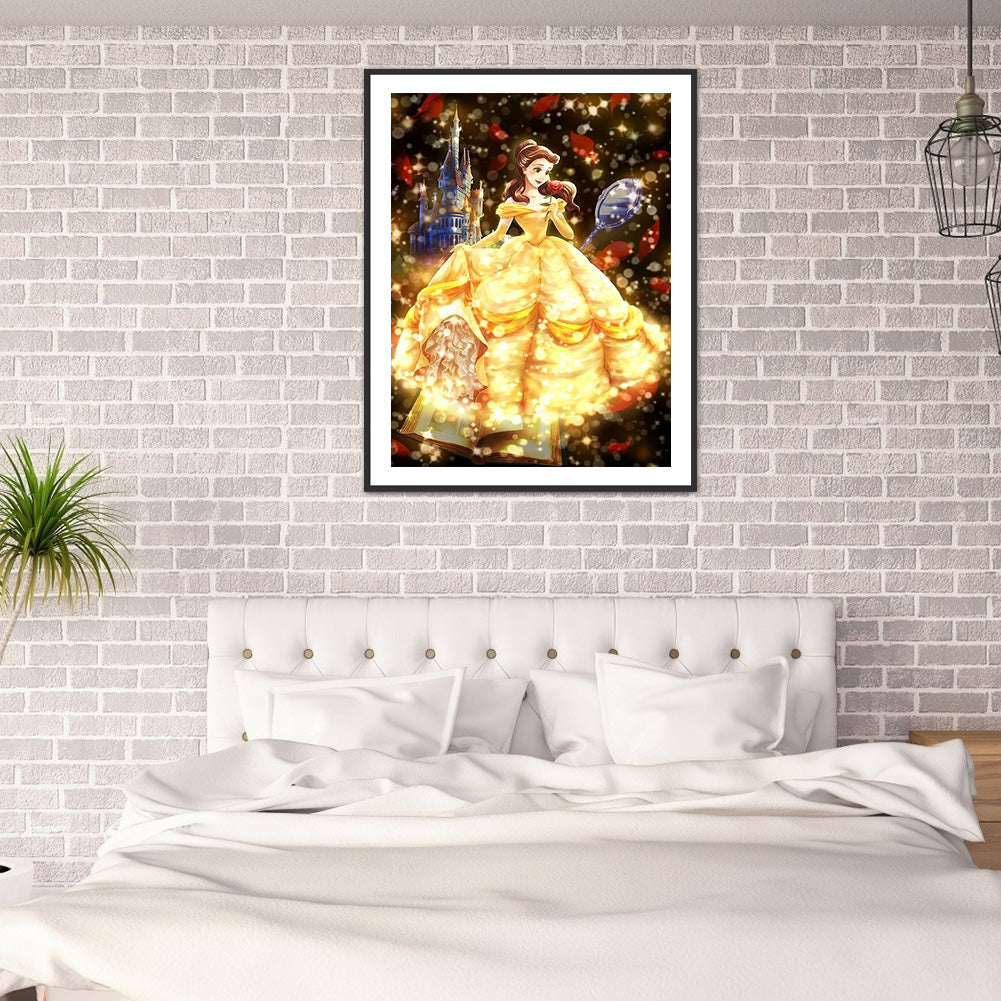Disney Princess - Full Square Drill Diamond Painting 30*40CM