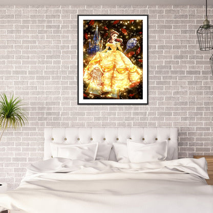 Disney Princess - Full Square Drill Diamond Painting 30*40CM