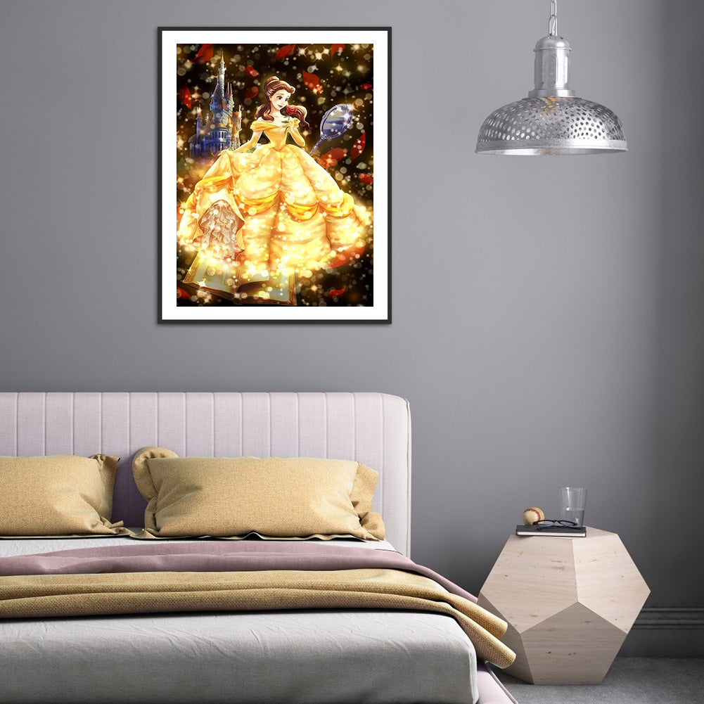 Disney Princess - Full Square Drill Diamond Painting 30*40CM