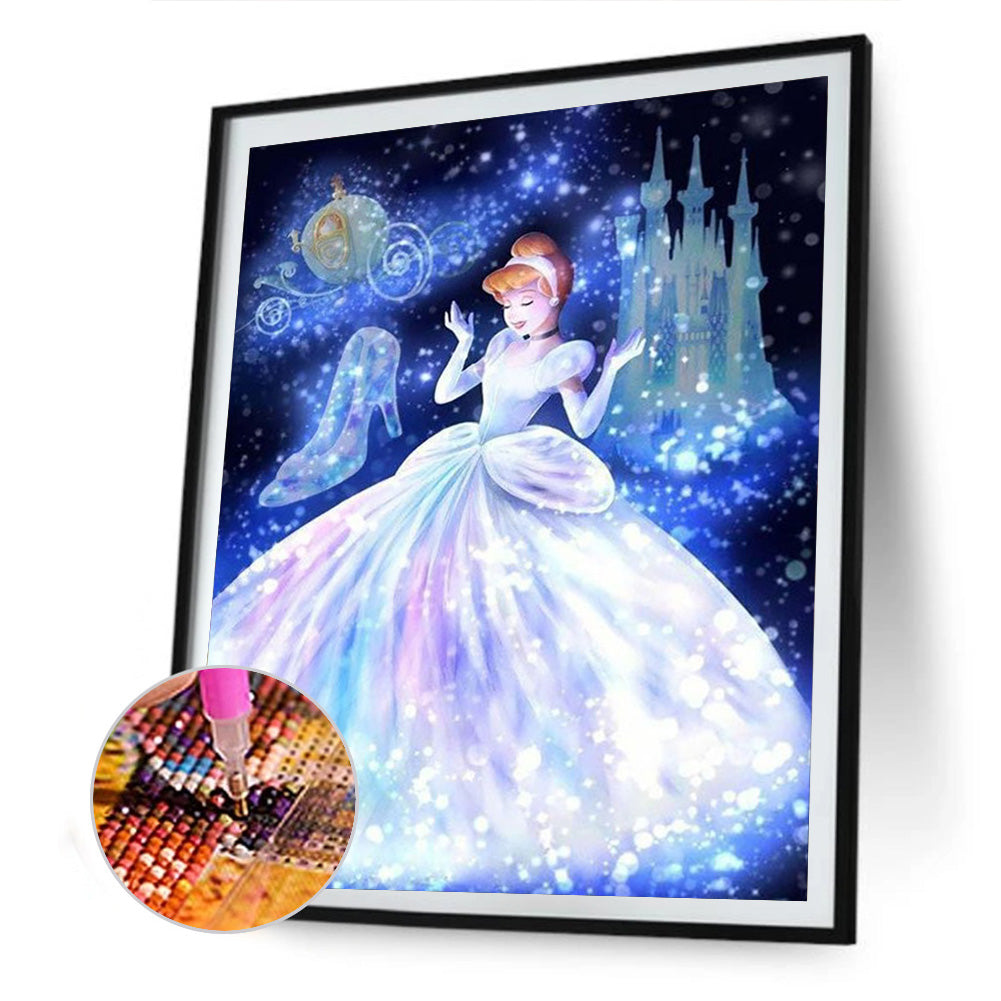 Disney Princess - Full Square Drill Diamond Painting 30*40CM