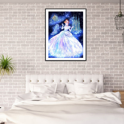 Disney Princess - Full Square Drill Diamond Painting 30*40CM