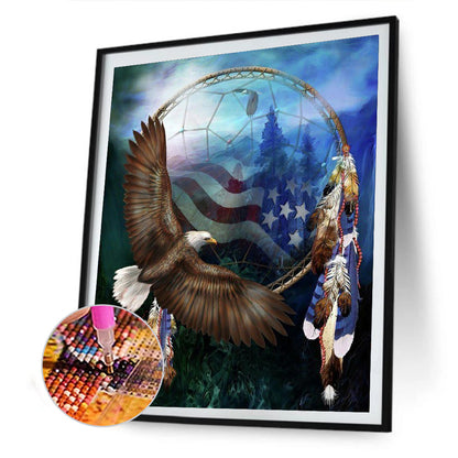 Animal Dream Catcher - Full Square Drill Diamond Painting 30*40CM