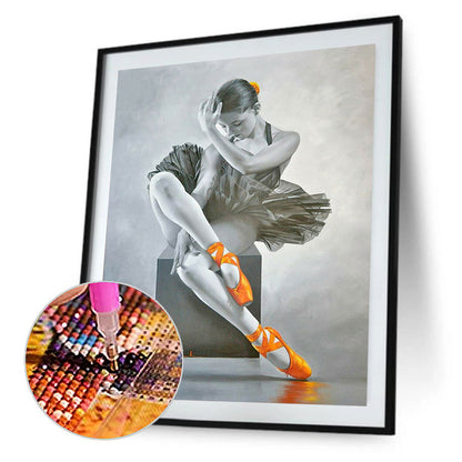 Ballet Girl - Full Square Drill Diamond Painting 40*50CM