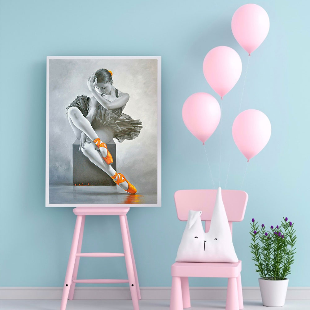 Ballet Girl - Full Square Drill Diamond Painting 40*50CM