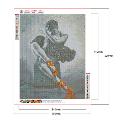 Ballet Girl - Full Square Drill Diamond Painting 40*50CM