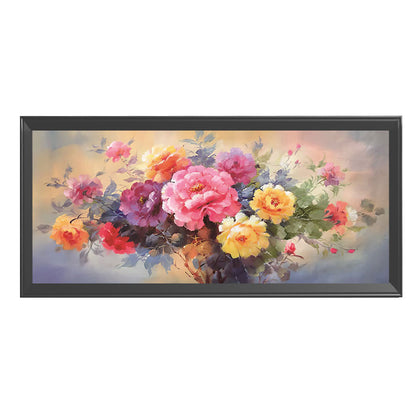 Flowers Blooming - 11CT Stamped Cross Stitch 150*66CM