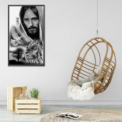 Jesus Prays For Peace - Full Round Drill Diamond Painting 40*70CM