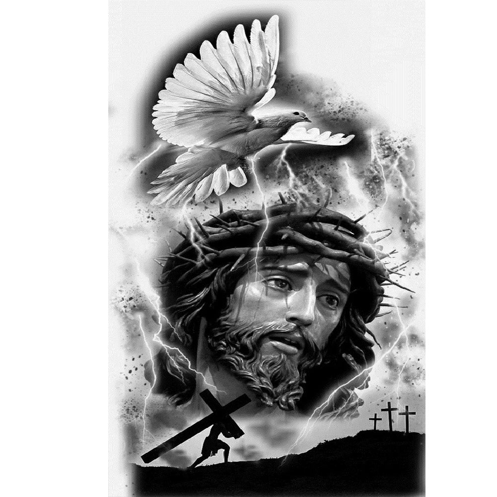 Jesus Prays For Peace - Full Round Drill Diamond Painting 40*70CM