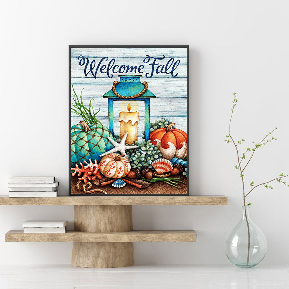 Alphabet Painting - Full Round Drill Diamond Painting 40*50CM