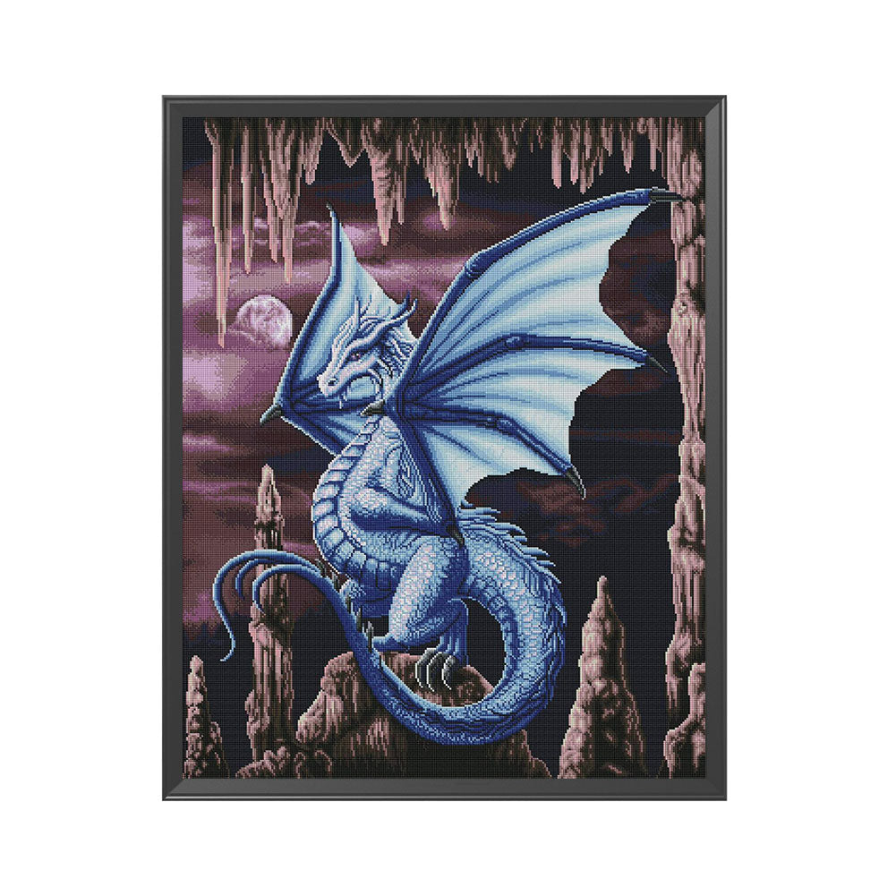 Pterosaur In The Valley - 11CT Stamped Cross Stitch 40*50CM